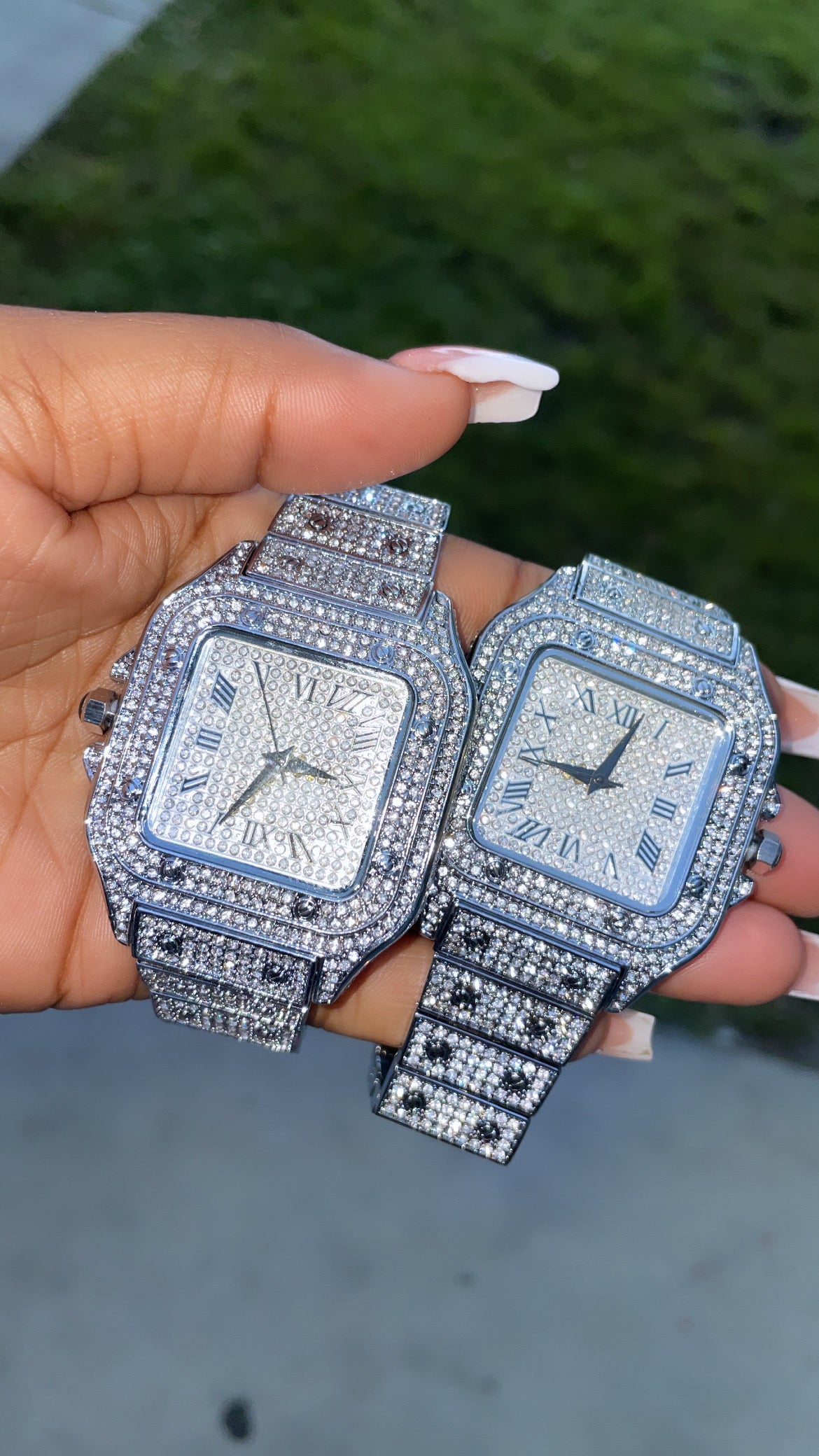Luxury “Fully Iced Out” Watch